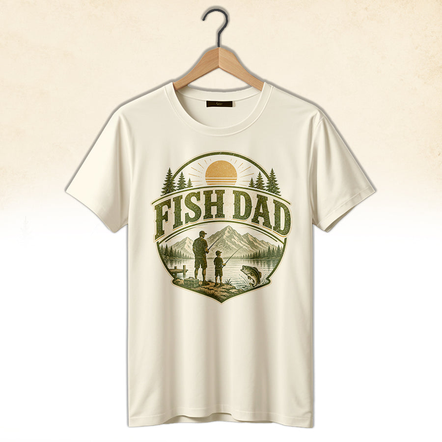 A Perfect Father’s Day Shirt For A Dad Who Loves Fishing
