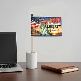 America 250th Hand Flag Patriotic USA Decoration