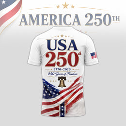America 250th Shirt, 1776–2026 Patriotic Freedom Shirt