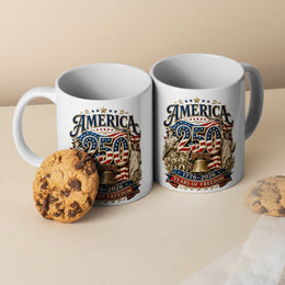 1776 to 2026 America Mug – A Tribute to Liberty