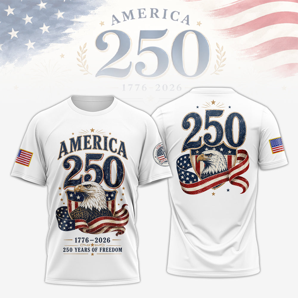 1776–2026 Patriotic Shirt, America 250th Freedom Shirt