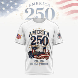 1776–2026 Patriotic Shirt, America 250th Freedom Shirt
