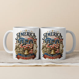 1776 to 2026 America Mug – A Tribute to Liberty