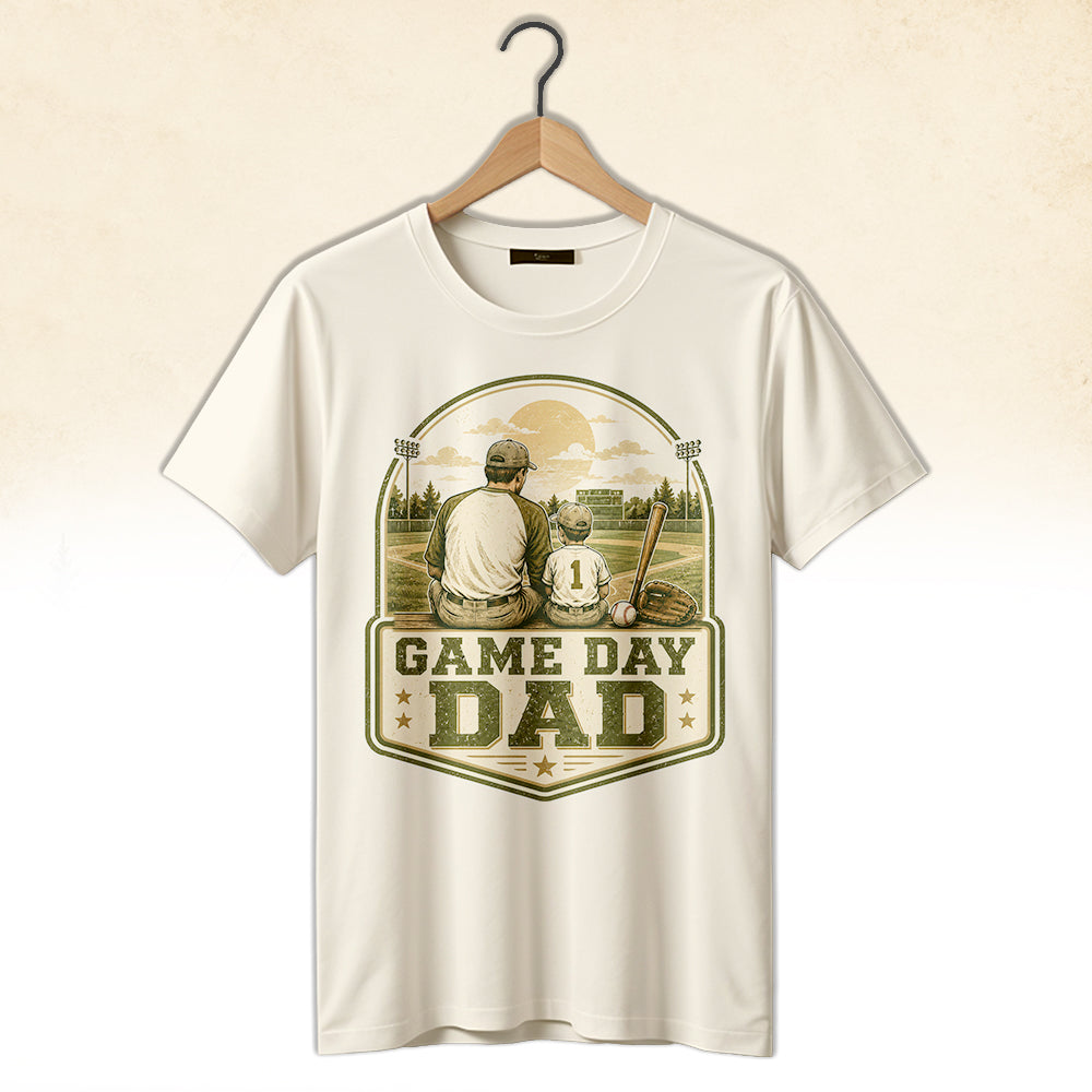 Baseball Dad Shirt Made For Game Day And Family Days