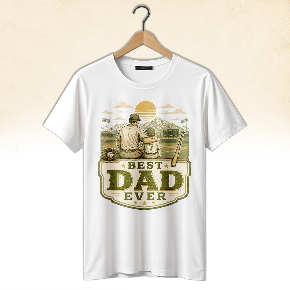 A Heartwarming Baseball Shirt Gift For Father’s Day
