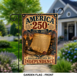 American Independence 250th Garden Flag Decor