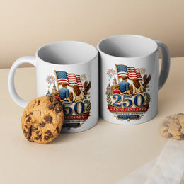 Land of the Free 250th Anniversary Mug