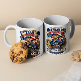 America 250 Years Proud Mug with Historic USA Design