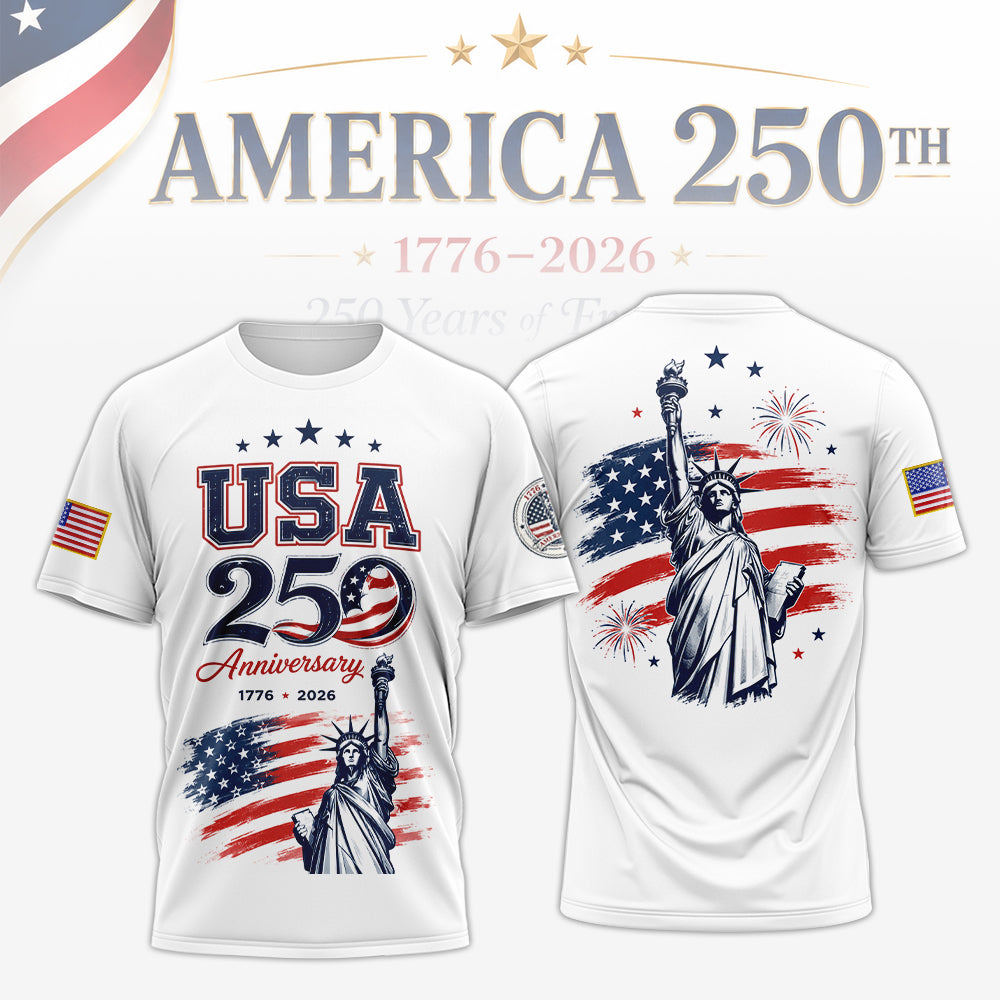 America 250th Shirt, USA 250 Years of Freedom Shirt