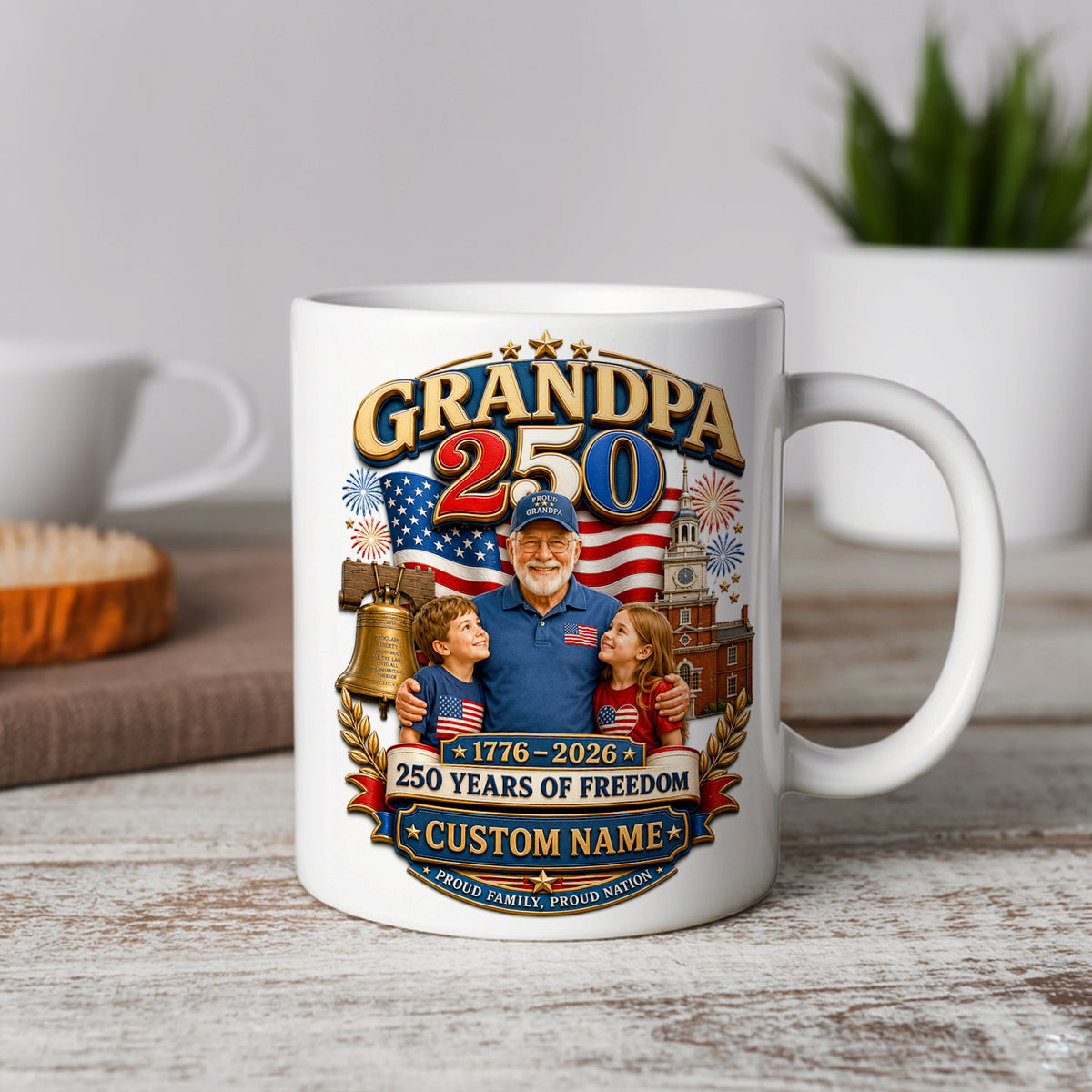 America 250 Mug for the Biggest Patriotic Year