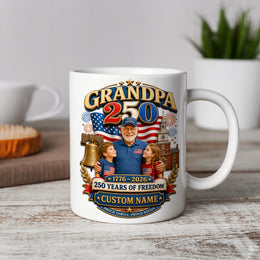 America 250 Mug for the Biggest Patriotic Year