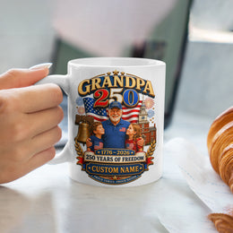 America 250 Mug for the Biggest Patriotic Year