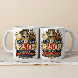 1776–2026 Patriotic Keepsake Mug for America Lovers