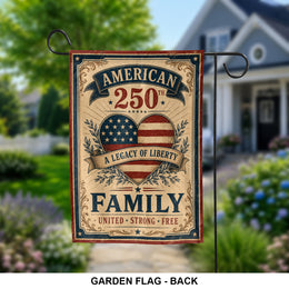 America 250th Garden Banner Patriotic Outdoor