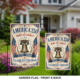 250th Anniversary USA Garden Flag Outdoor Decor