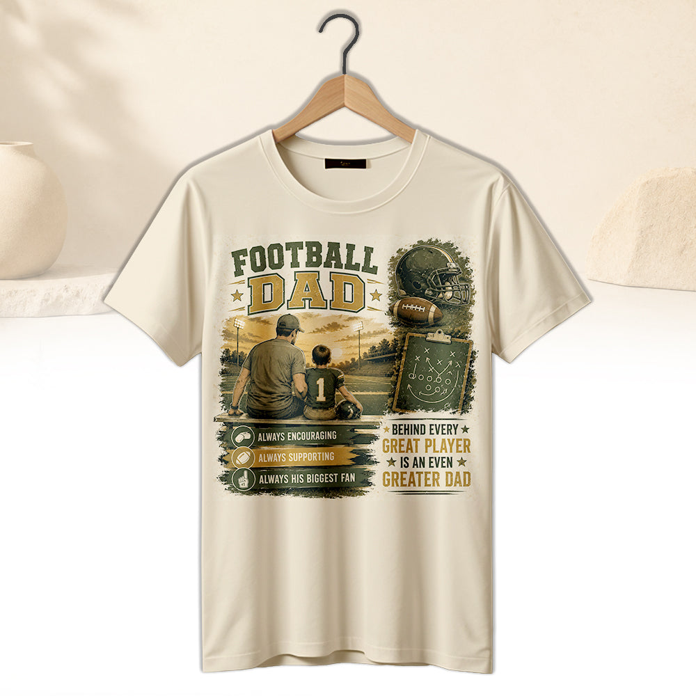 Dad’s Father’s Day Clothing for Football Hobby