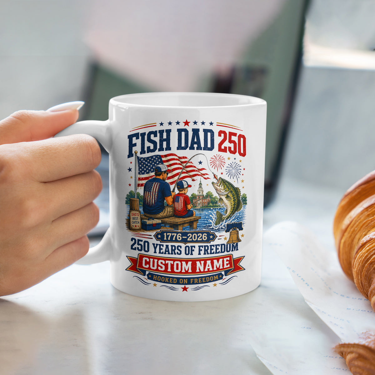 America 250 Mug for Family, Freedom & Patriotic Pride