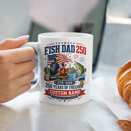 America 250 Mug for Family, Freedom & Patriotic Pride