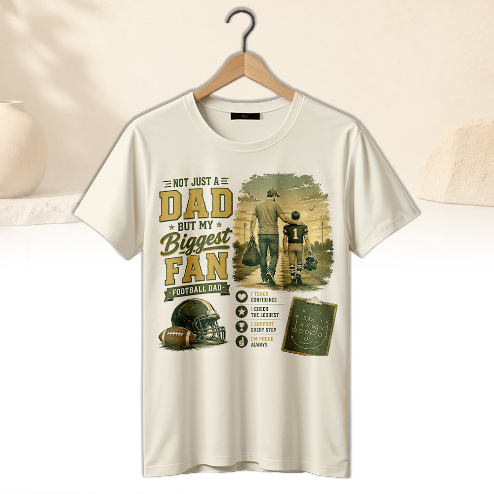 Football Enthusiast Dad Apparel for Father’s Day