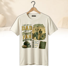 Football Enthusiast Dad Apparel for Father’s Day
