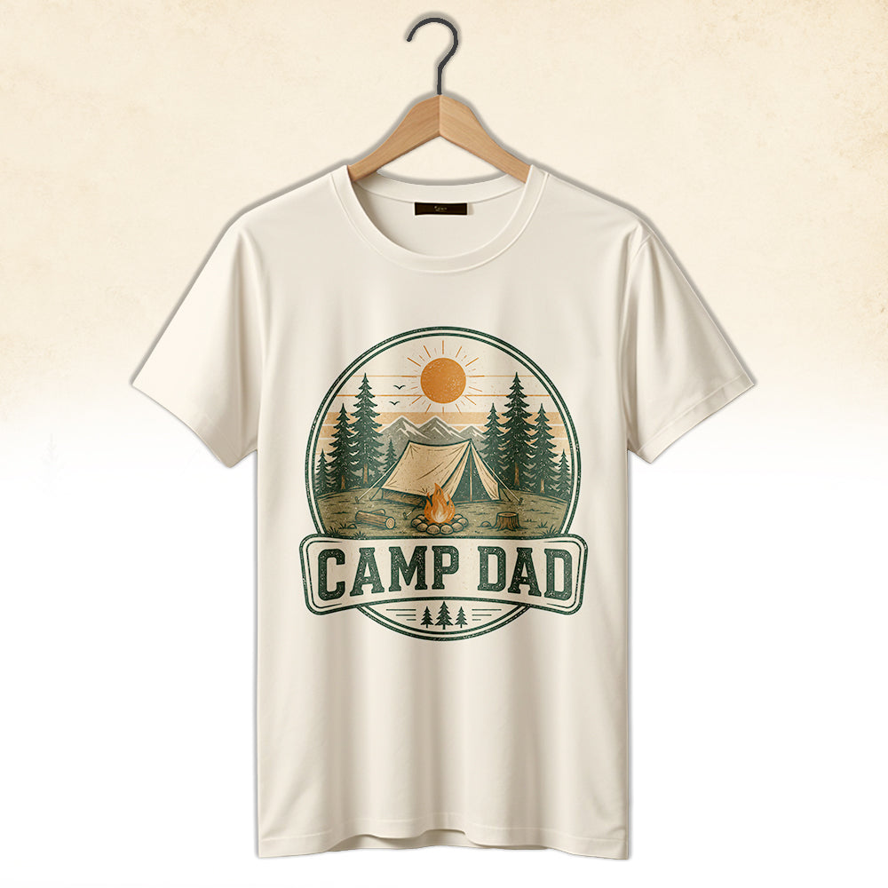 Camping Shirt Gift For The Dad Who Loves The Outdoors