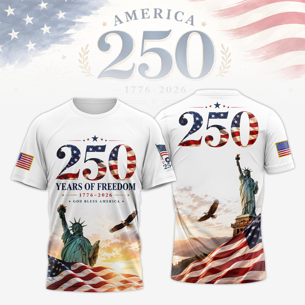 250 Years of Liberty Shirt, America 250th Shirt