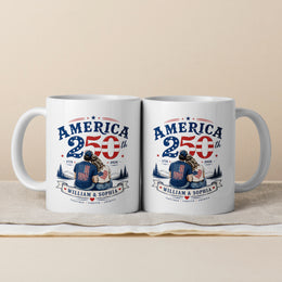 Proud to Be American 250th Anniversary Mug