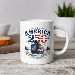 Proud to Be American 250th Anniversary Mug