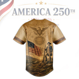 1776–2026 Freedom Celebration Baseball Jersey, America 250th Patriotic Jersey