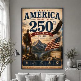 United We Stand America 250 Wall Art Celebrating Unity