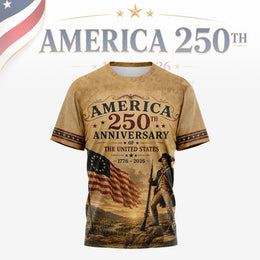1776–2026 America 250 Shirt, Patriotic Independence Shirt