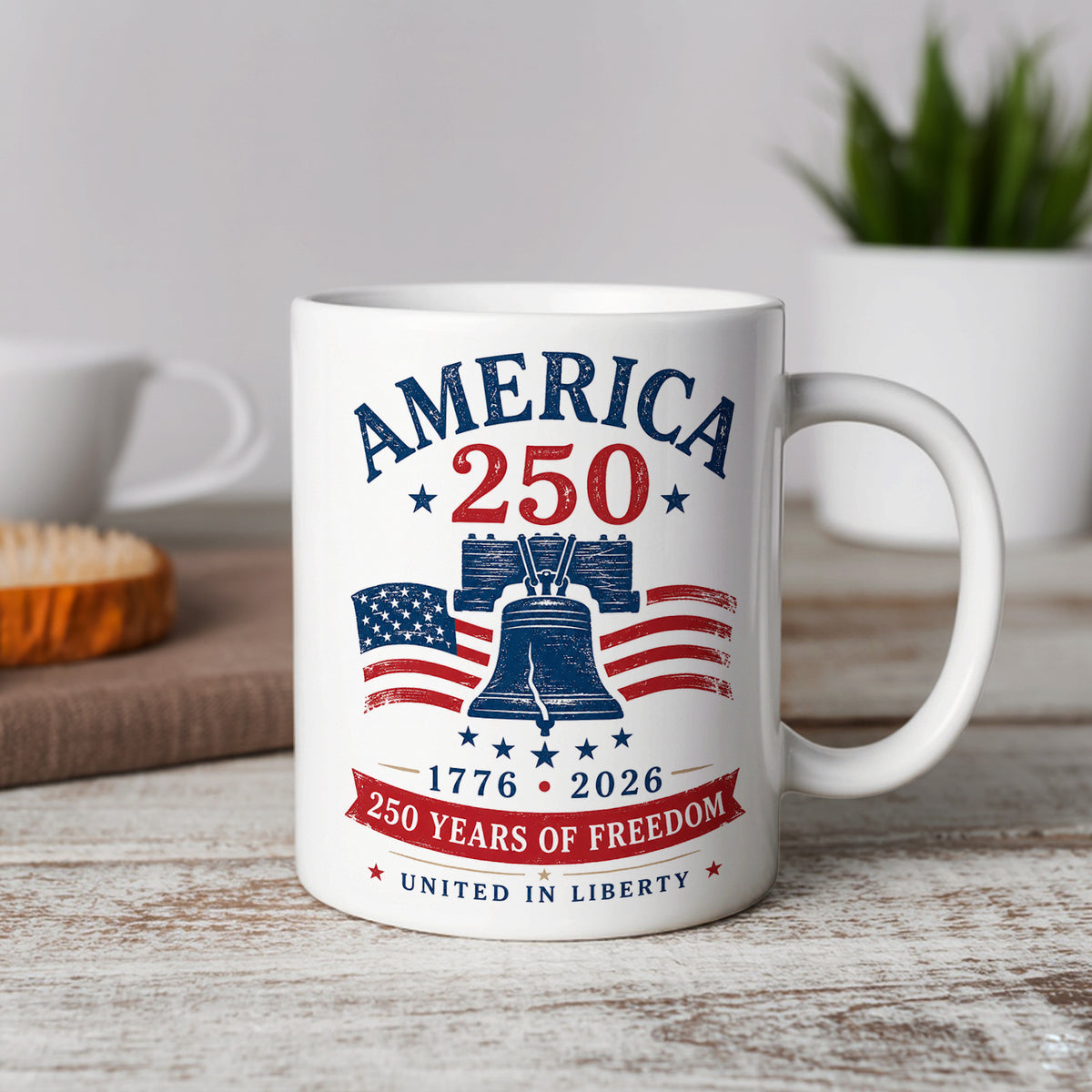 America’s 250th Birthday Mug – Freedom, Liberty & Pride