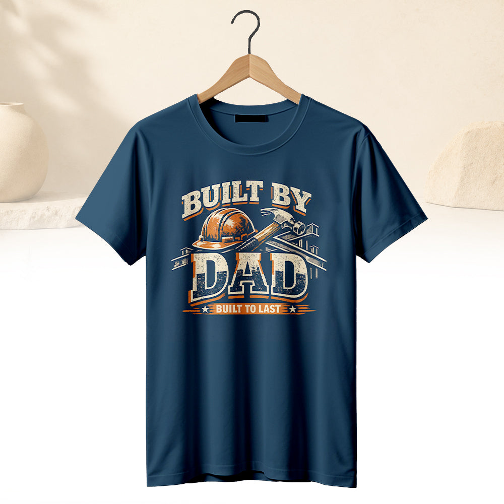 Built Strong Construction Dad Apparel