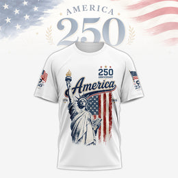 USA 250 Years Strong Shirt, Patriotic America 250 Shirt