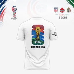 FIFA World Cup 2026 T-Shirt – USA Canada Mexico Edition
