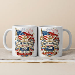 A Once-in-250-Years America Mug for Proud Patriots