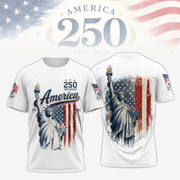 USA 250 Years Strong Shirt, Patriotic America 250 Shirt