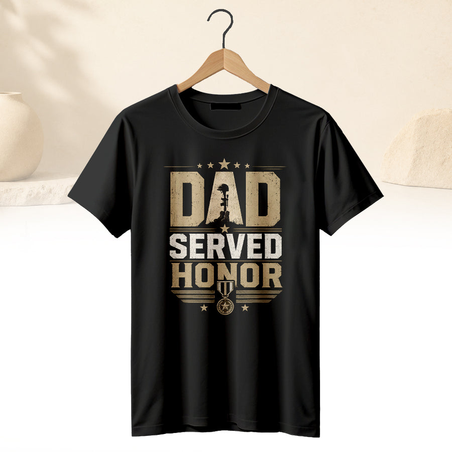 American Veteran Dad – Classic USA Pride Design