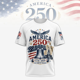 America 250th Anniversary Shirt, 1776–2026 USA Freedom Shirt