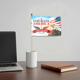 America 1776-2026 Hand Flag Celebration Decor
