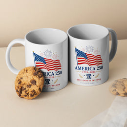 Liberty Lives On 1776–2026 America Mug