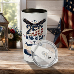 Let Freedom Ring 1776–2026 Tumbler, America 250 Celebration Design