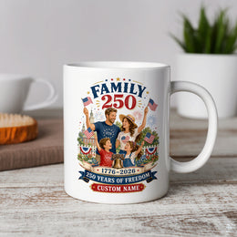 Freedom Still Stands America 250th Mug