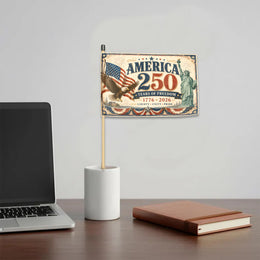 USA 250th Celebration Hand Wave Flag