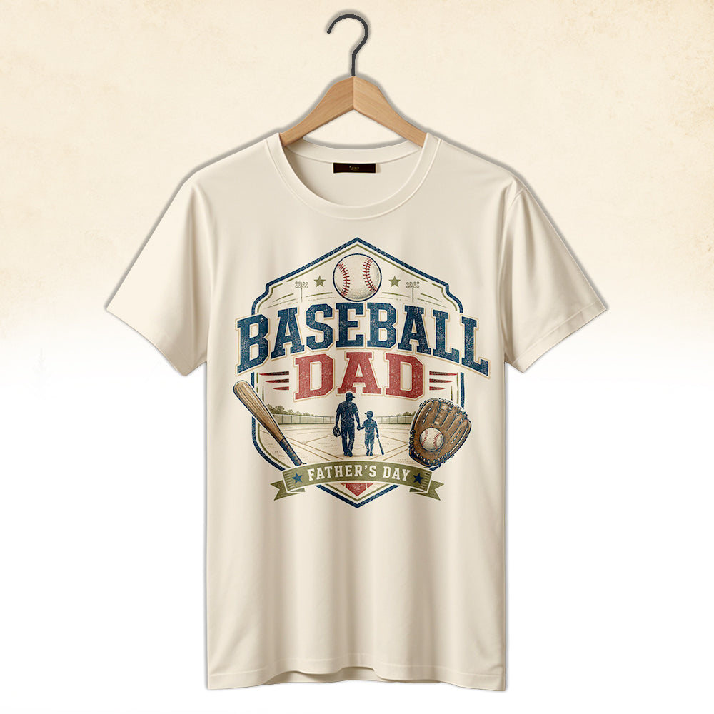 Baseball Shirt Gift For The Dad Who Raised A Fan