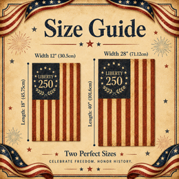 1776-2026 America Garden Flag Patriotic Decor